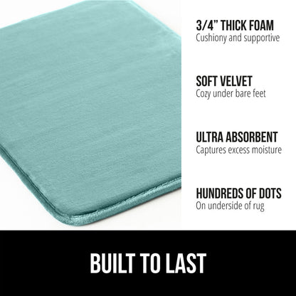 Memory Foam Bath Mat  Gorilla Grip   