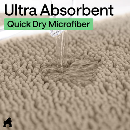 Chenille Bath Rug Contour