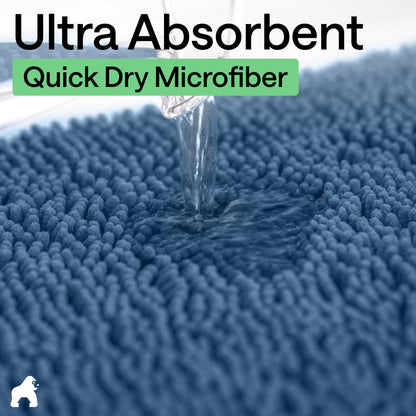 Chenille Bath Rug Contour