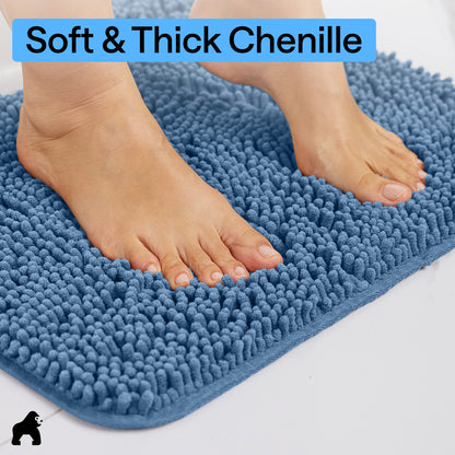 Chenille Bath Rug Contour