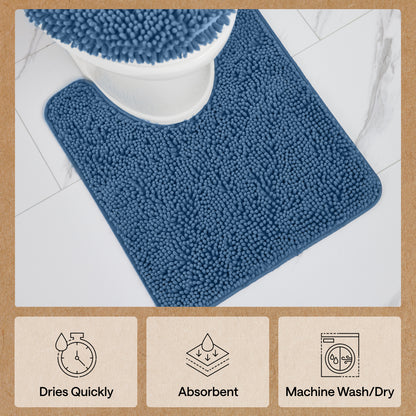 Chenille Bath Rug Contour
