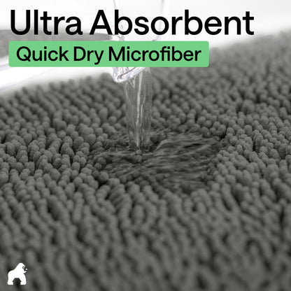 Chenille Bath Rug Contour