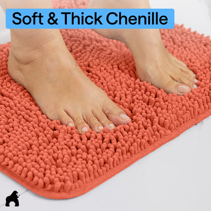 Chenille Bath Rug Contour