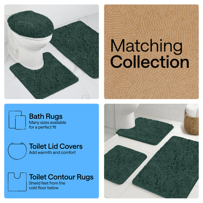 Chenille Bath Rug Contour