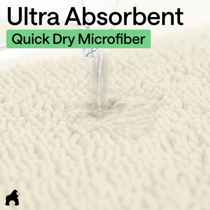 Chenille Bath Rug Contour