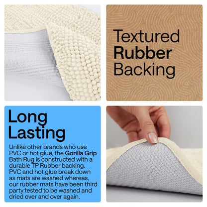 Chenille Bath Rug Contour