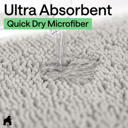Chenille Bath Rug Contour