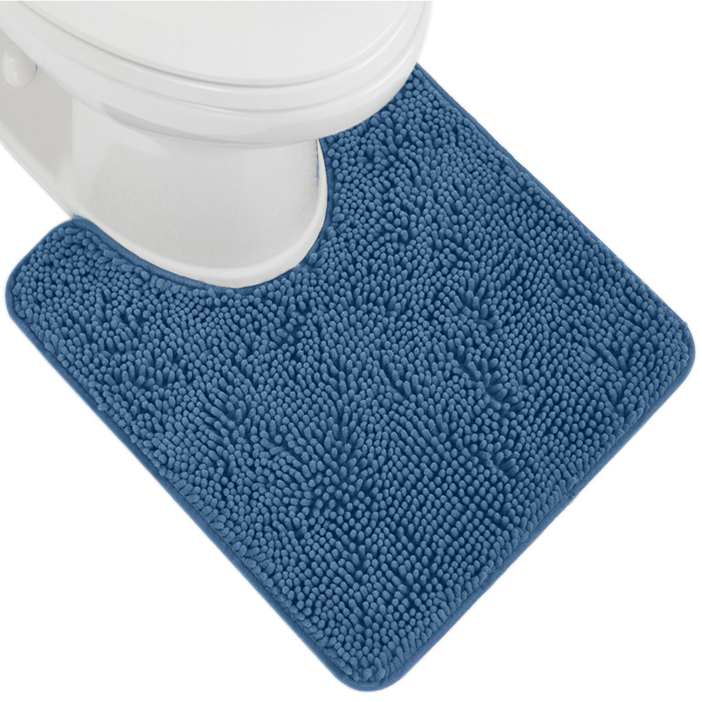 Chenille Bath Rug Contour