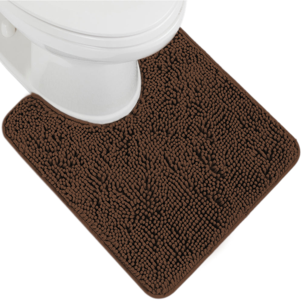 Chenille Bath Rug Contour