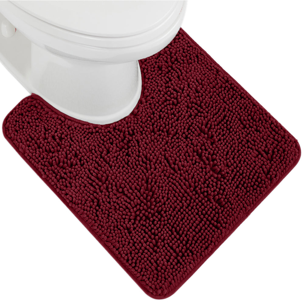 Chenille Bath Rug Contour