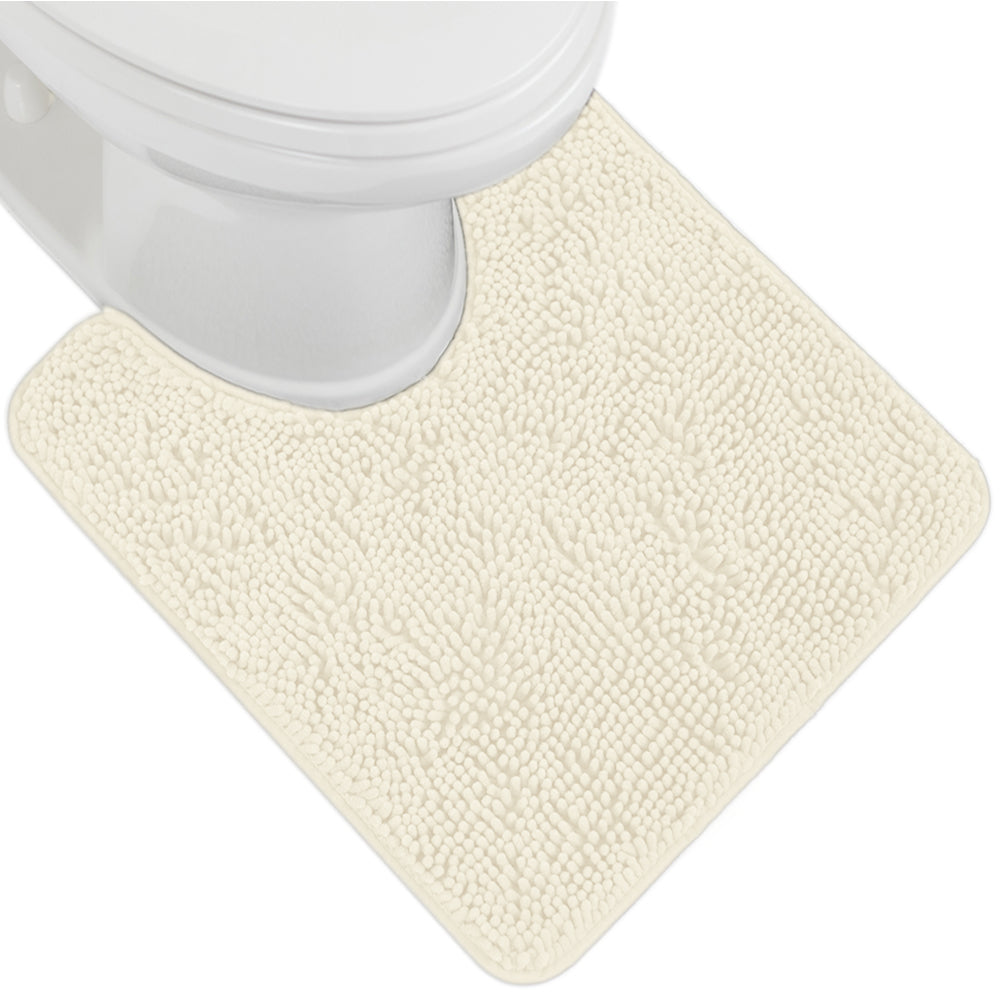 Chenille Bath Rug Contour