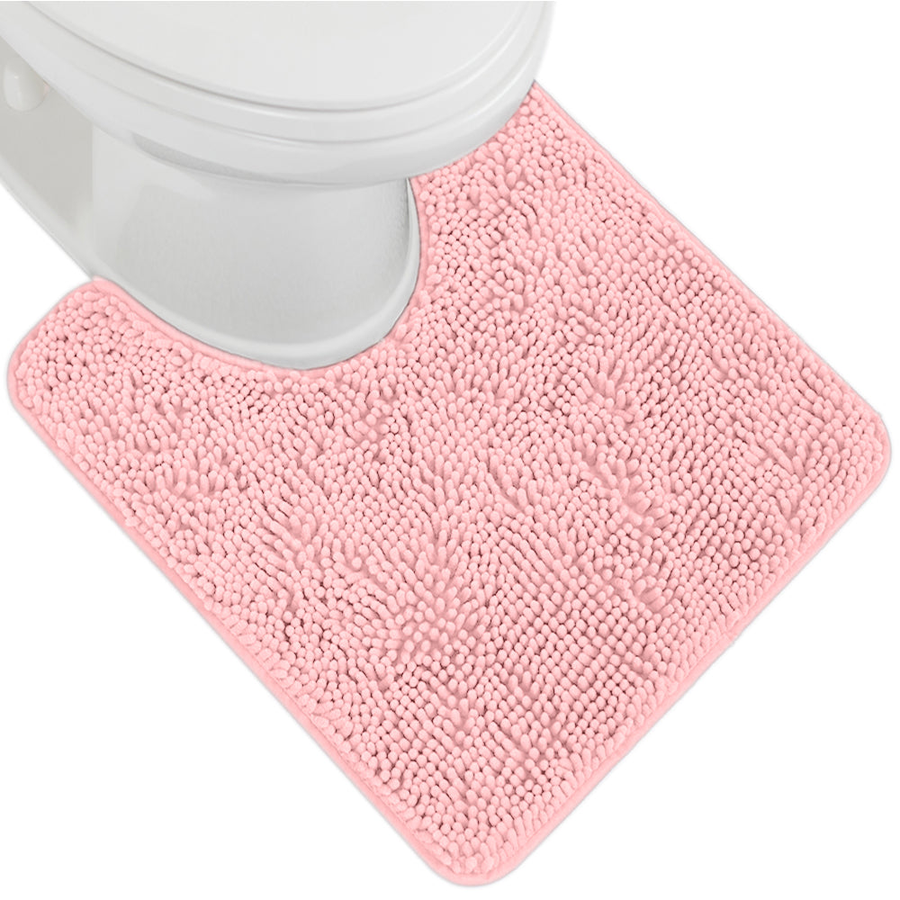 Chenille Bath Rug Contour
