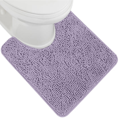 Chenille Bath Rug Contour