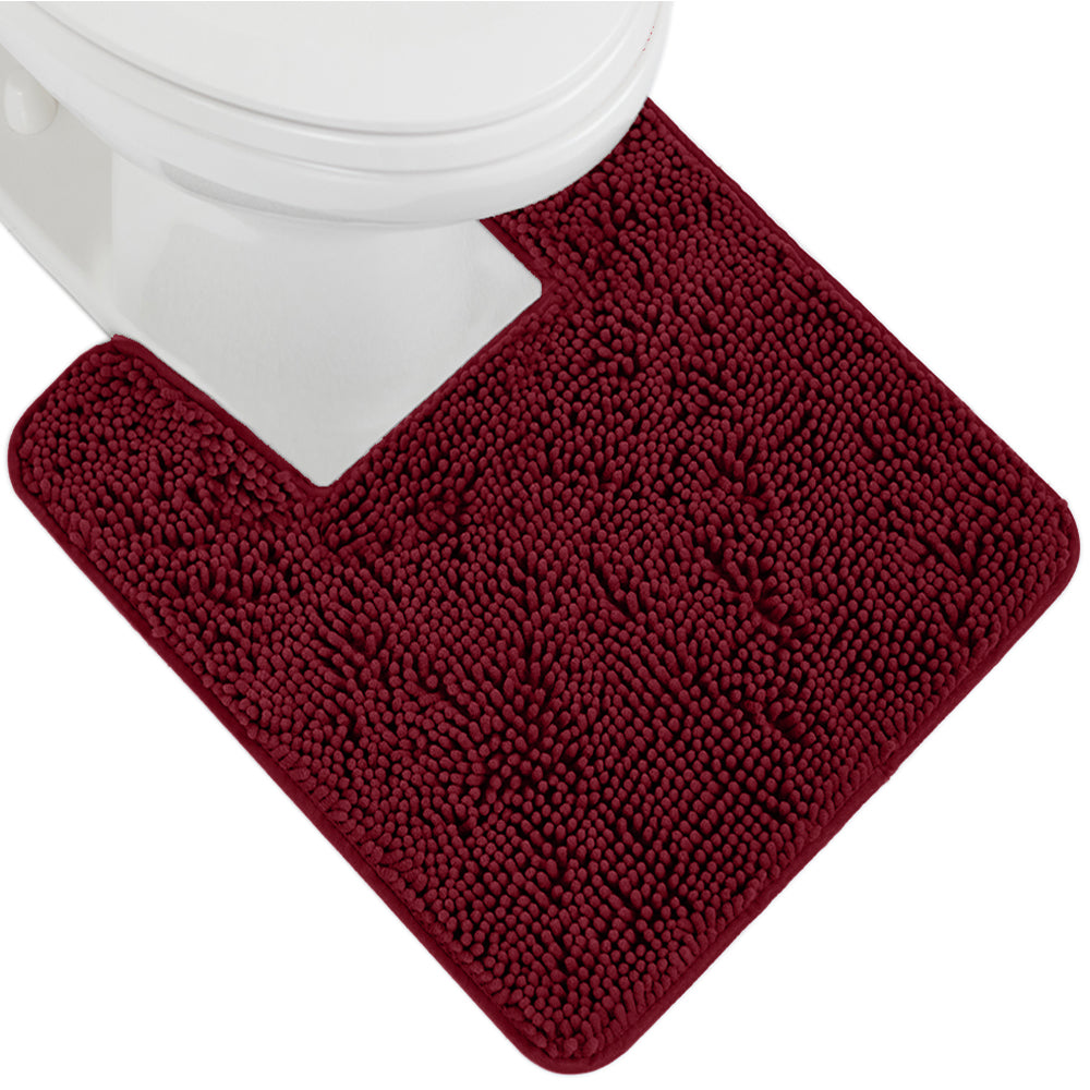 Chenille Bath Rug Contour