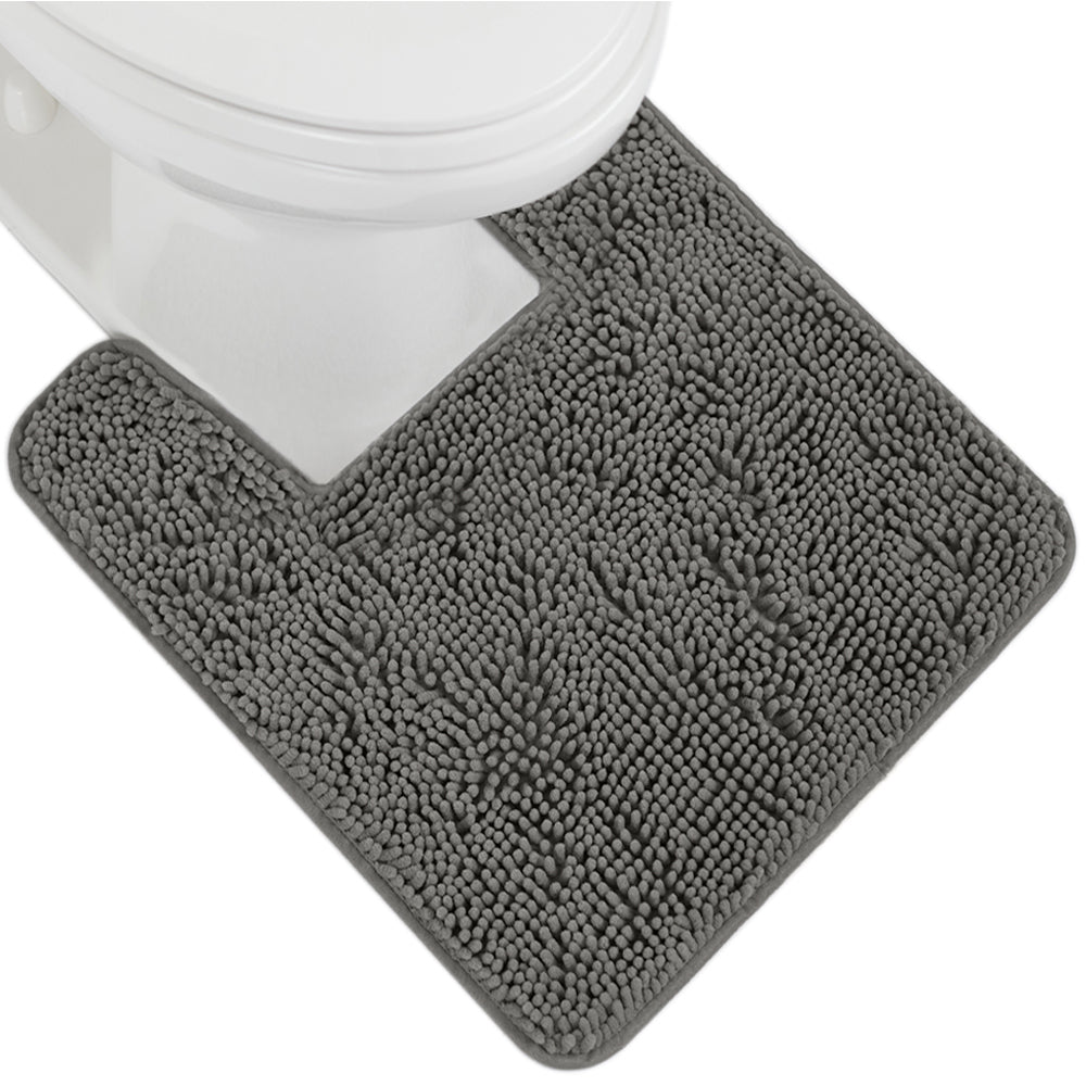 Chenille Bath Rug Contour