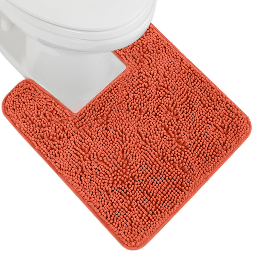 Chenille Bath Rug Contour