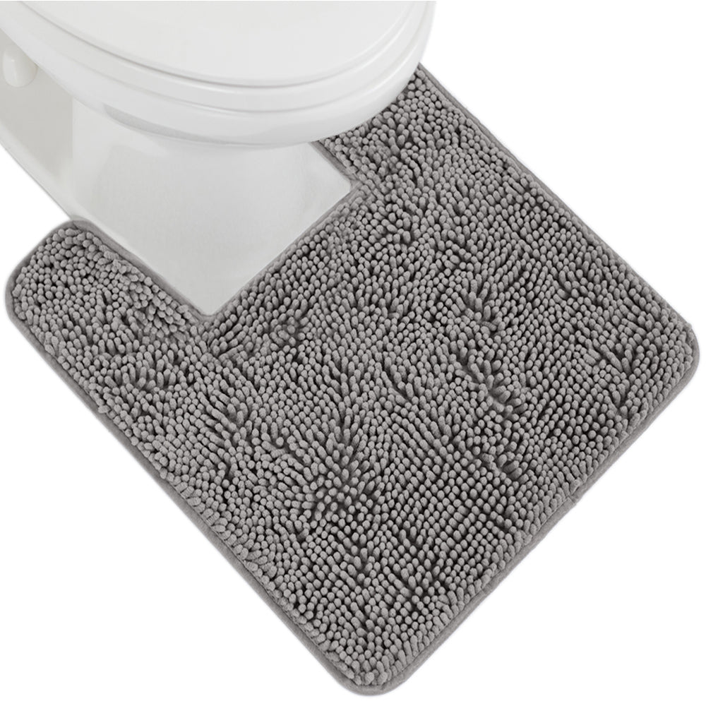 Chenille Bath Rug Contour