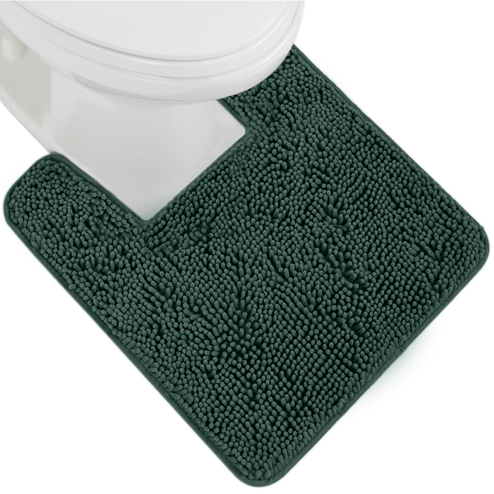 Chenille Bath Rug Contour