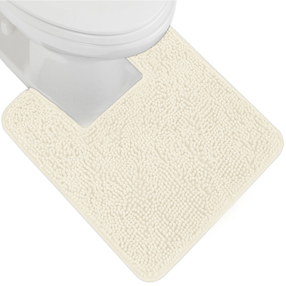 Chenille Bath Rug Contour