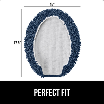 Chenille Toilet Lid Cover