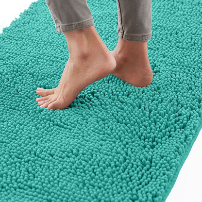 Chenille Bath Rug Gorilla Grip