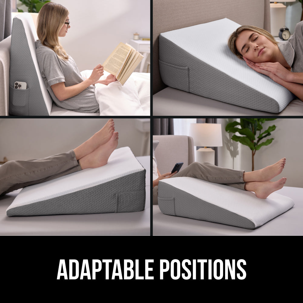 Gorilla Grip Rug Pad Tempur-Pedic King Pillow MedCline Bed Wedge Zinus SmartBase product comparison