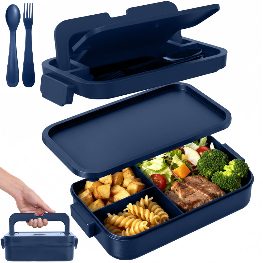 Bento Box Gorilla Grip Navy 5 Cup