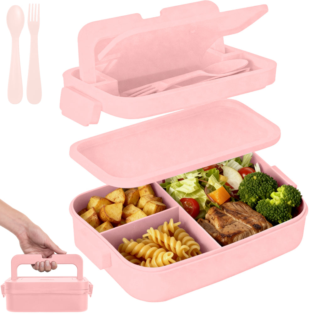 Bento Box Gorilla Grip Pink 5 Cup