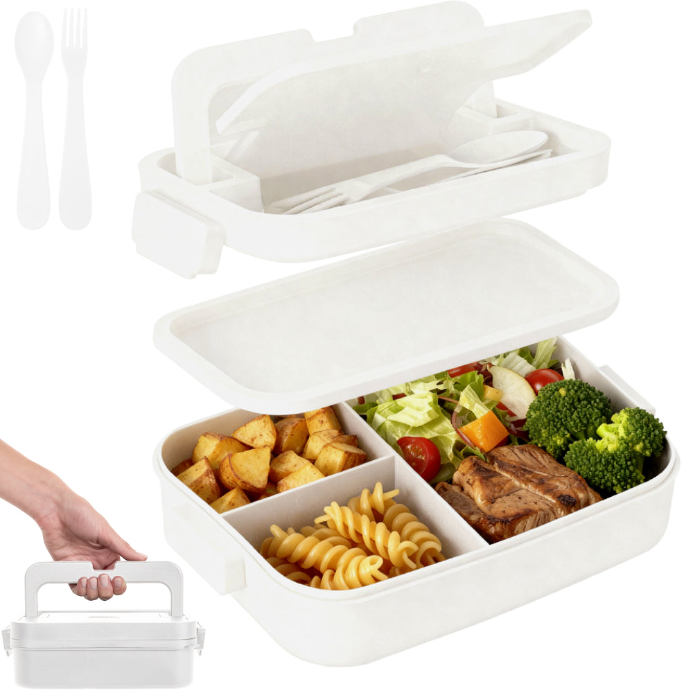Bento Box Gorilla Grip White 5 Cup