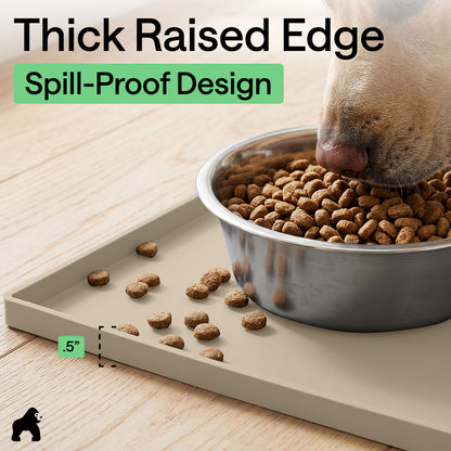 Dog Food Mat Gorilla Grip