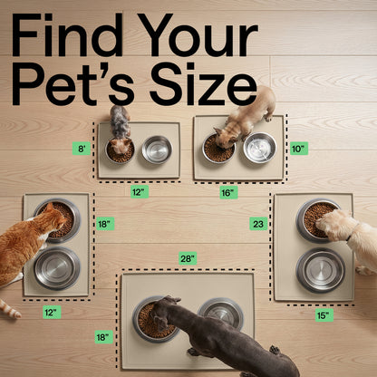 Dog Food Mat Gorilla Grip