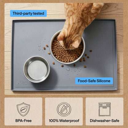 Dog Food Mat Gorilla Grip