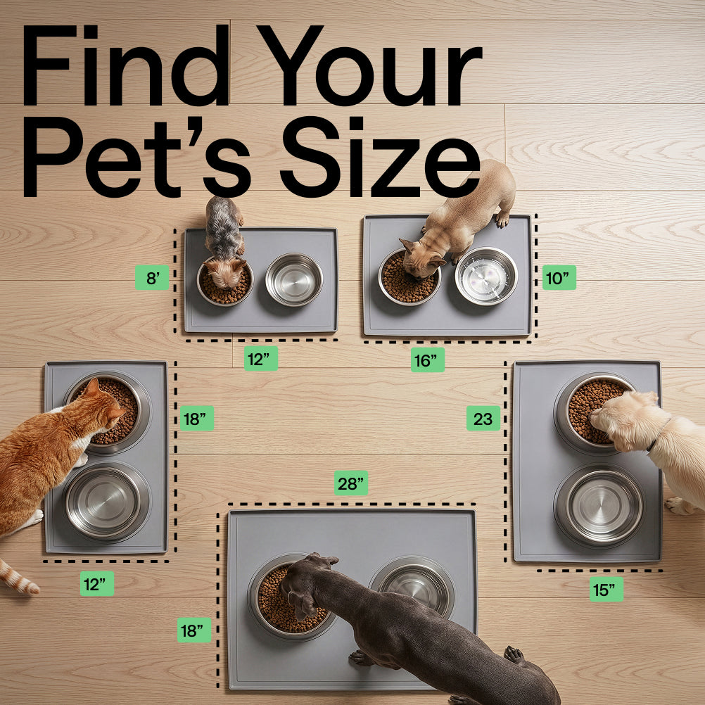 Dog Food Mat Gorilla Grip