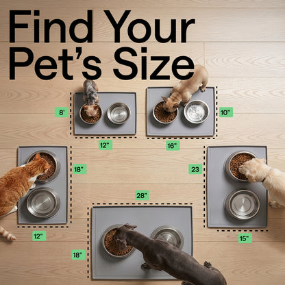 Dog Food Mat Gorilla Grip
