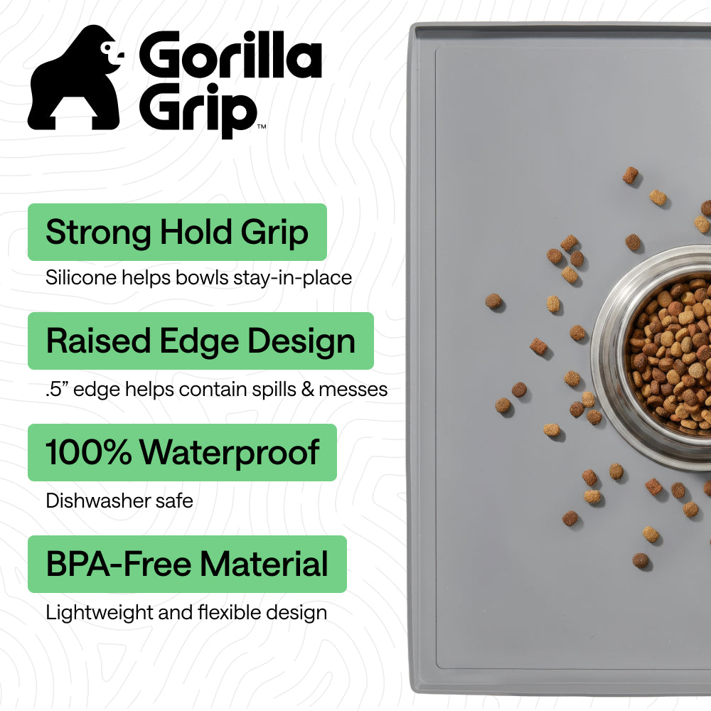 Dog Food Mat Gorilla Grip