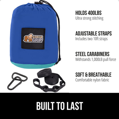 Camping Hammock Gorilla Grip