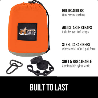 Camping Hammock Gorilla Grip