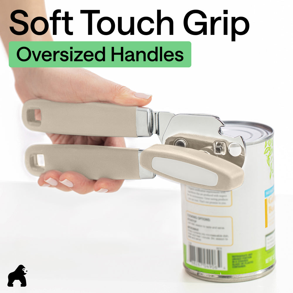 Stainless Steel Can Bottle Opener Gorilla Grip