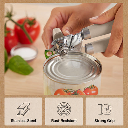 Stainless Steel Can Bottle Opener