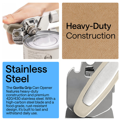 Stainless Steel Can Bottle Opener