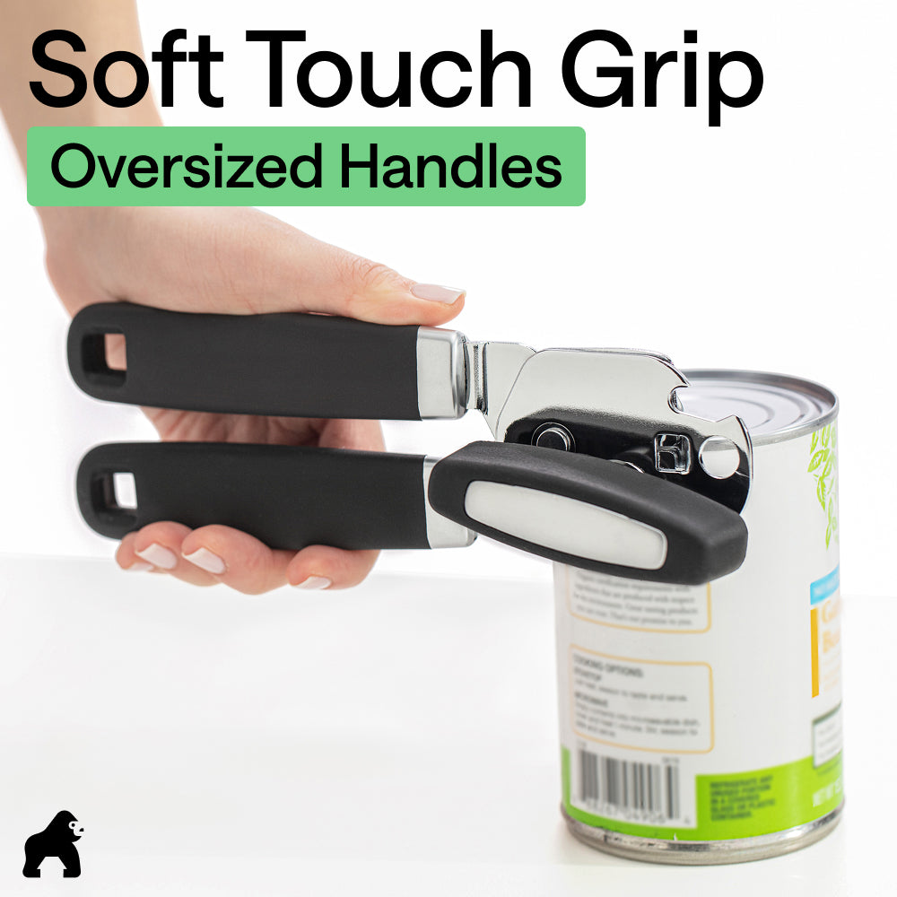 Stainless Steel Can Bottle Opener Gorilla Grip