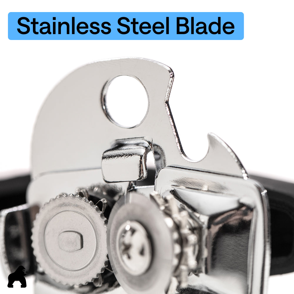 Stainless Steel Can Bottle Opener Gorilla Grip