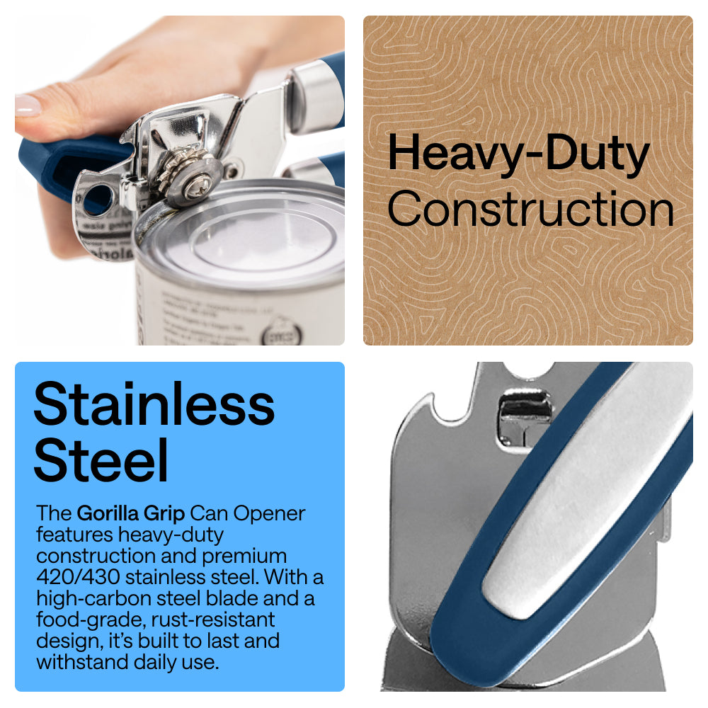 Stainless Steel Can Bottle Opener