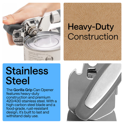 Stainless Steel Can Bottle Opener