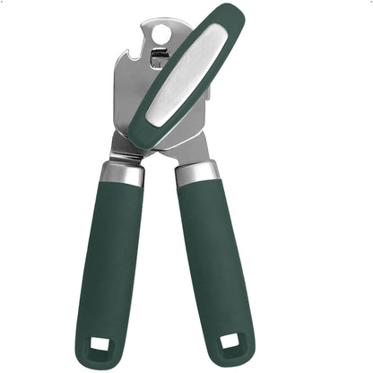Stainless Steel Can Bottle Opener Gorilla Grip Hunter Green