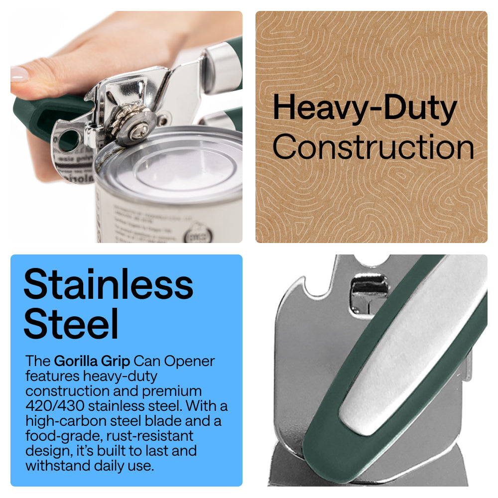 Stainless Steel Can Bottle Opener
