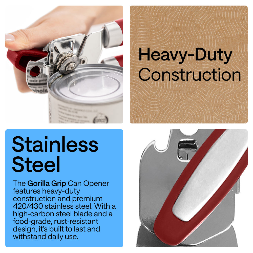 Stainless Steel Can Bottle Opener