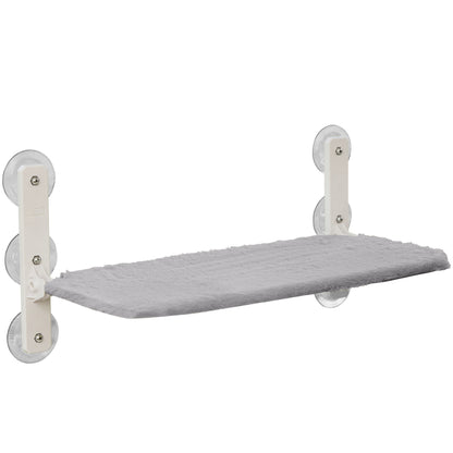 Cat Window Perch  Gorilla Grip Gray Small 