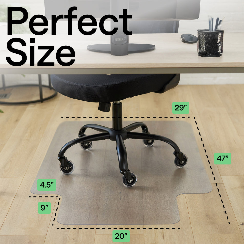 Hardwood Floor Chair Mat Gorilla Grip