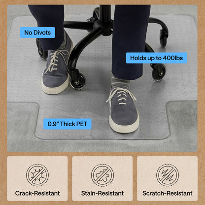 Carpet Office Chair Mat Gorilla Grip